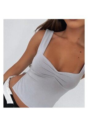 White Fox | Grey Mist Taking Off Top | Size Medium